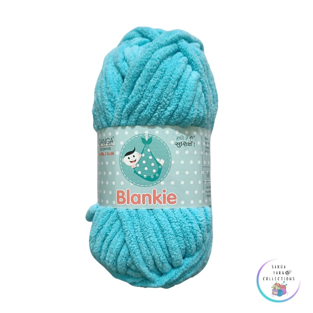 Ganga Blankie Blue