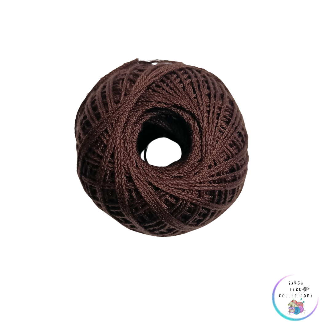Cotton Thread - Dark Brown