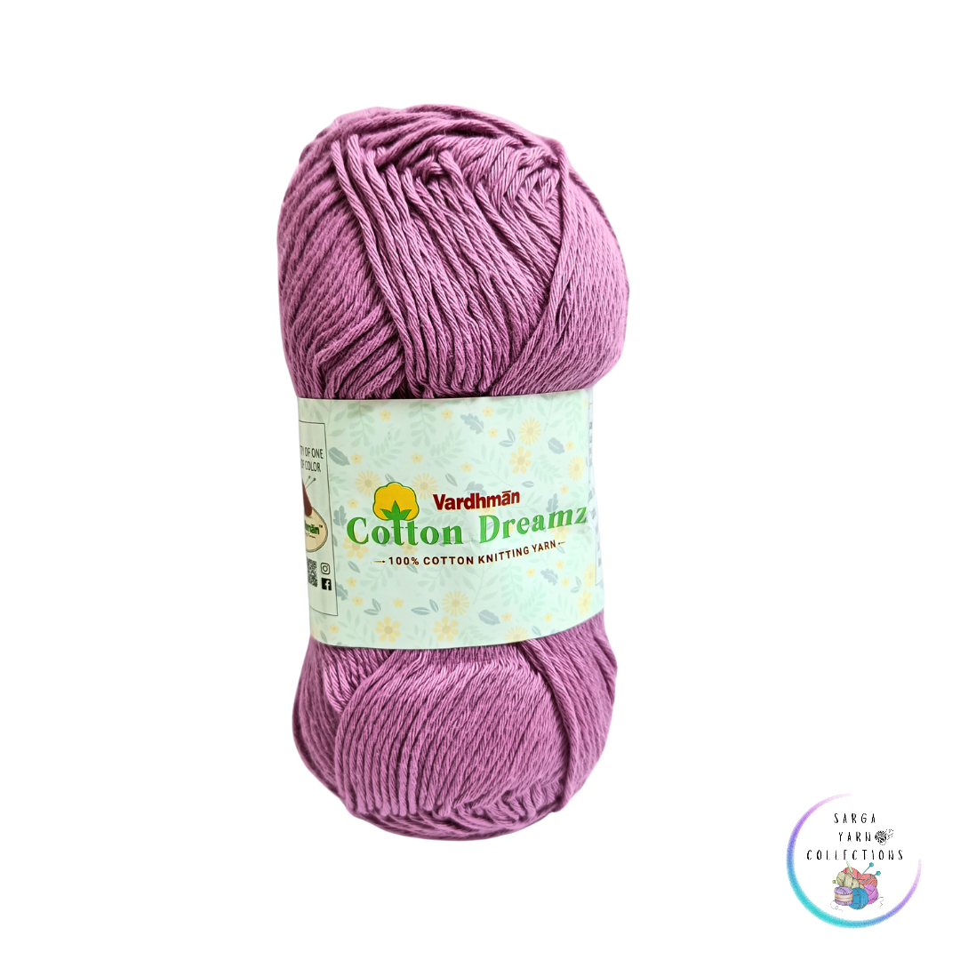 Deep Purple Cotton 4ply - Vardhaman